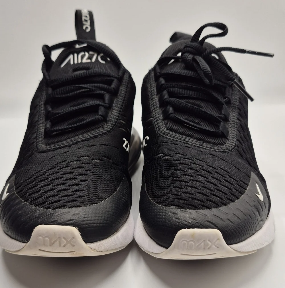 Nike Air Max 270 Triple Black Athletic Shoes